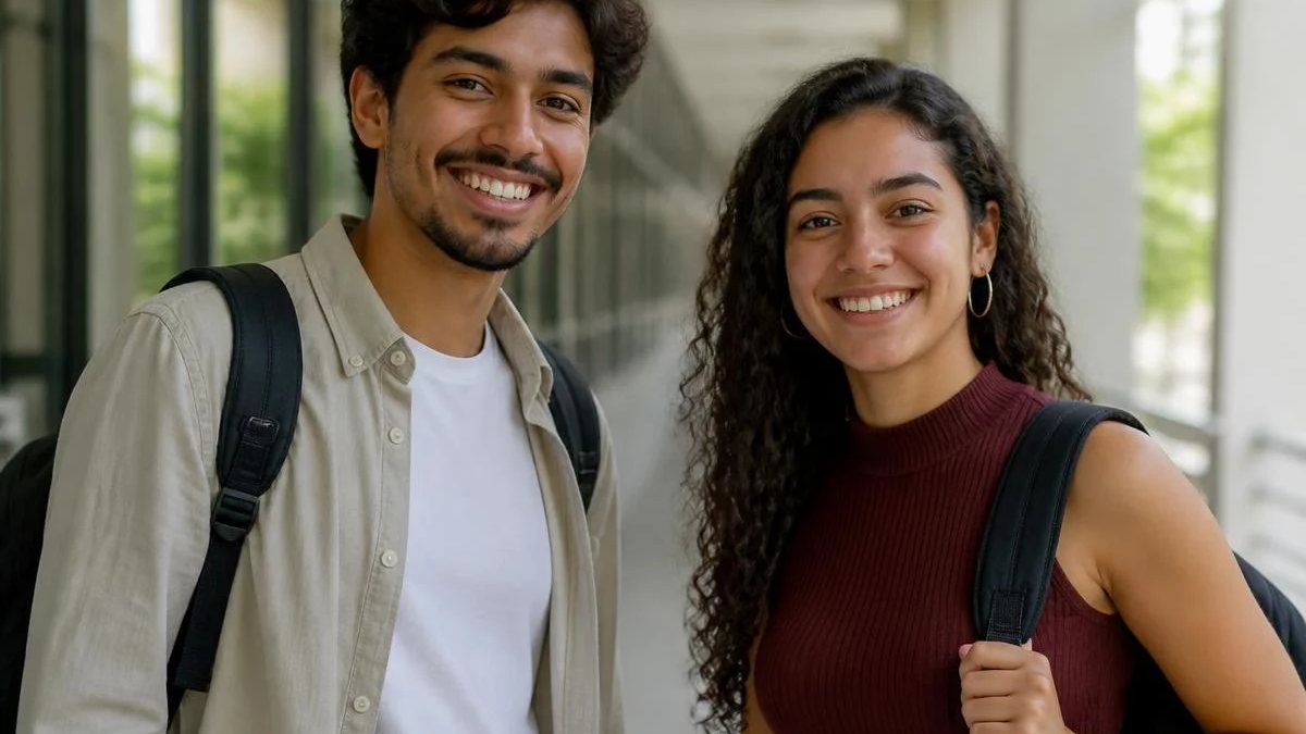 Grupo pequeno em volta da mesa de reunião, cada um com folhas impressas na mão